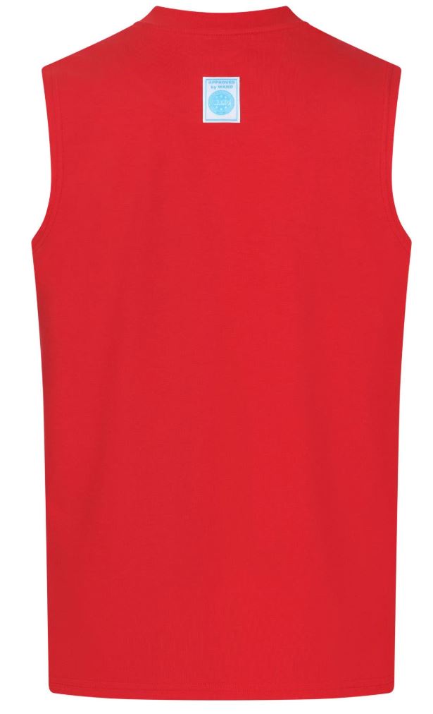 Top Ten Tank Top WAKO Kick Light Basic, Rot 4