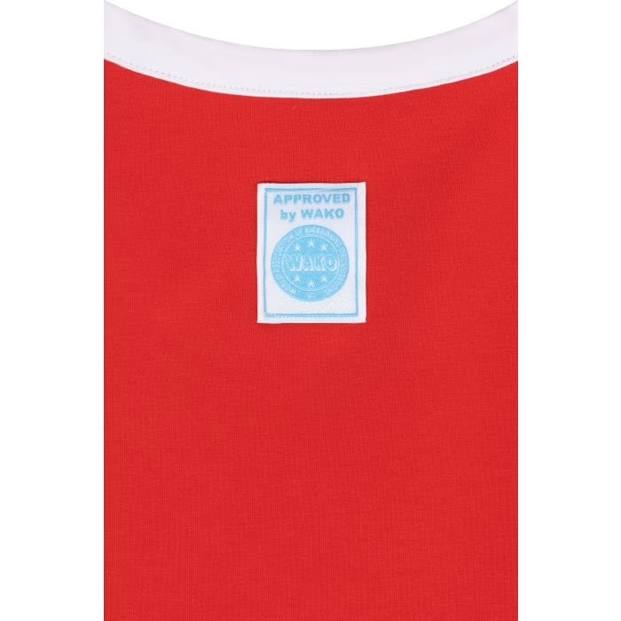 Top Ten Tank Top WAKO Kick Light Basic, Rot 4