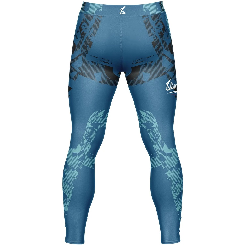 8Weapons Compression Pants Hit 2.0, Blau 2