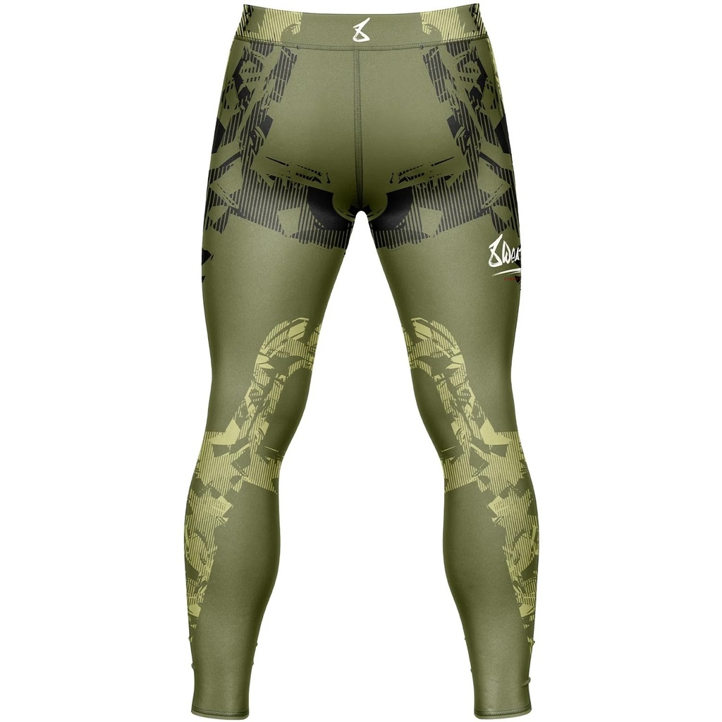 8Weapons Compression Pants Hit 2.0, Olivgrün 2