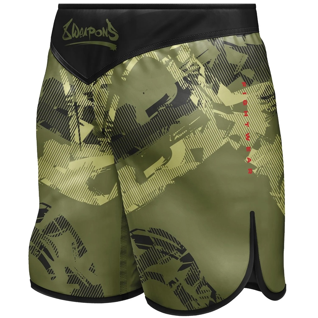 8Weapons Fight Shorts Hit 2.0, Olivgrün 2