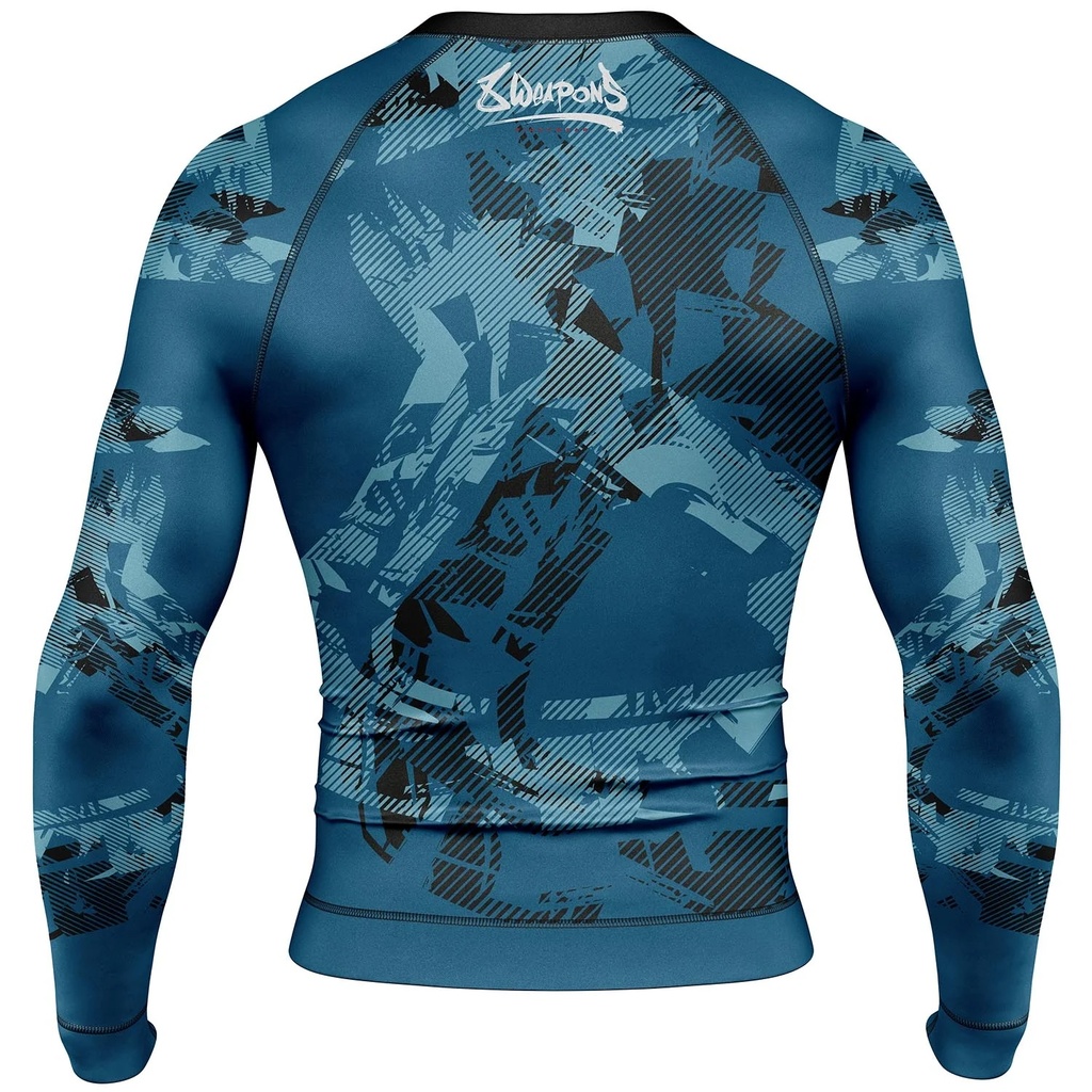 8Weapons Rash Guard Hit 2.0, Blau 2