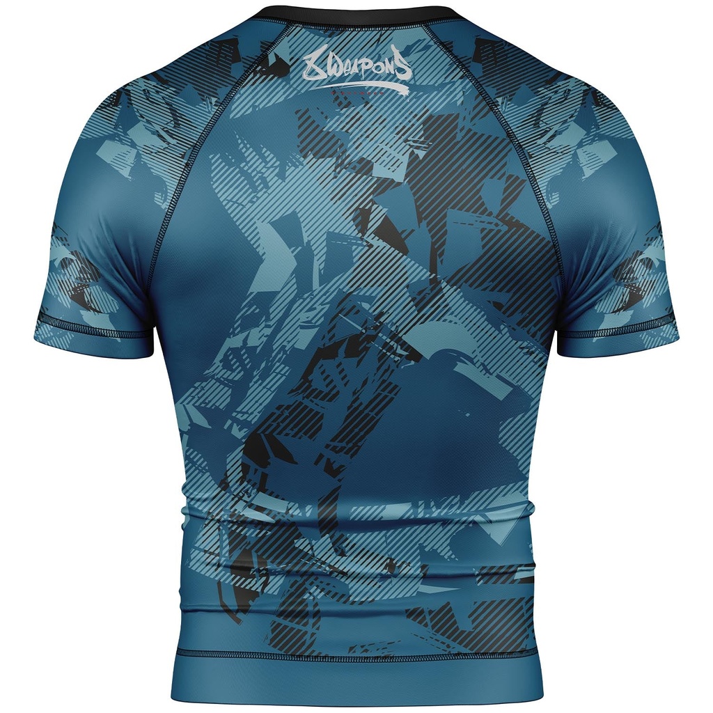 8Weapons Rash Guard Hit 2.0, Blau 2