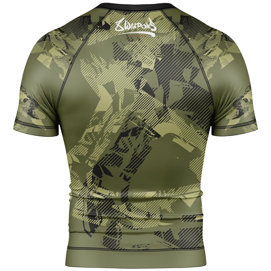 8Weapons Rash Guard Hit 2.0, Olivgrün 2