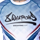 8Weapons Rash Guard Shift, Weiß 6