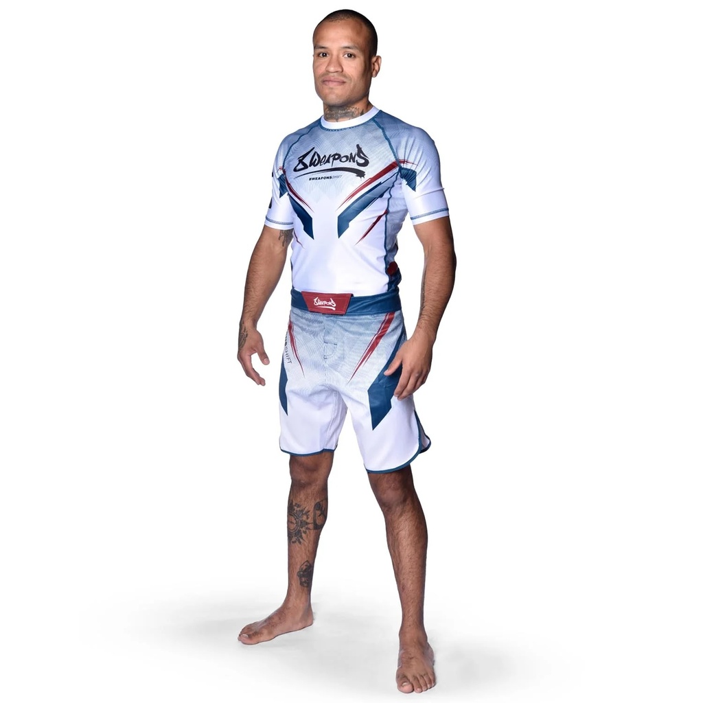 8Weapons Rash Guard Shift, Weiß 9