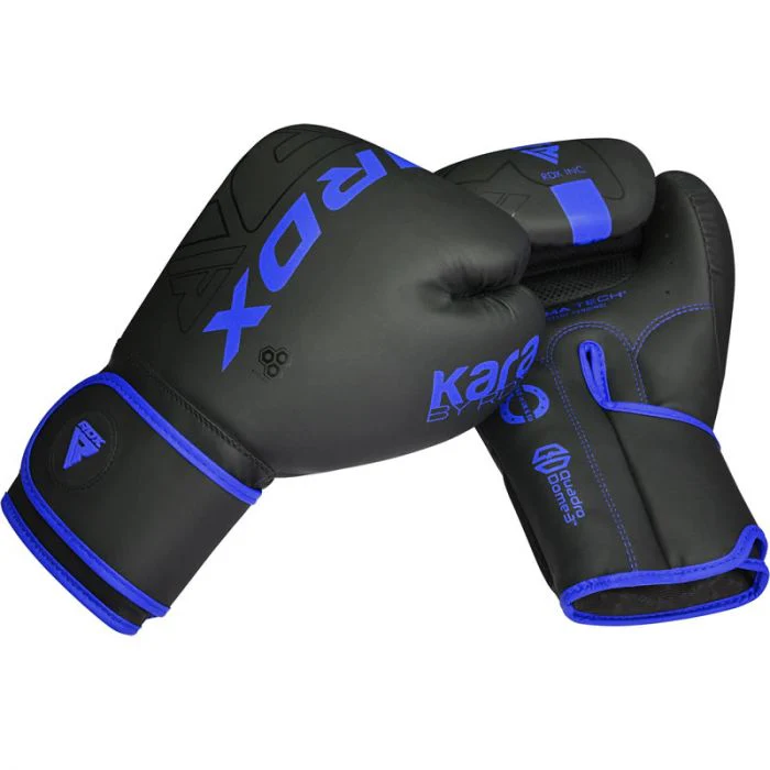 RDX Boxhandschuhe F6 Kara Kids, Schwarz-Blau