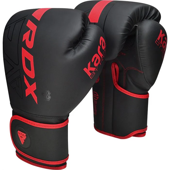 RDX Boxhandschuhe F6 Kara Kids, Schwarz-Rot