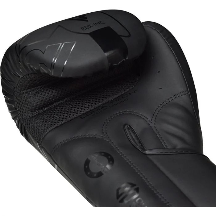 RDX Boxhandschuhe F6 Kara, Schwarz 5