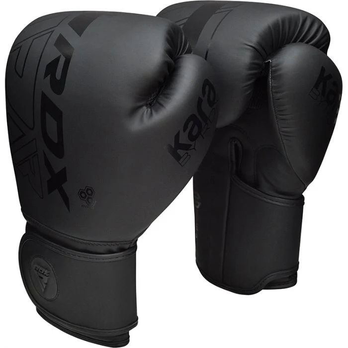 RDX Boxhandschuhe F6 Kara, Schwarz