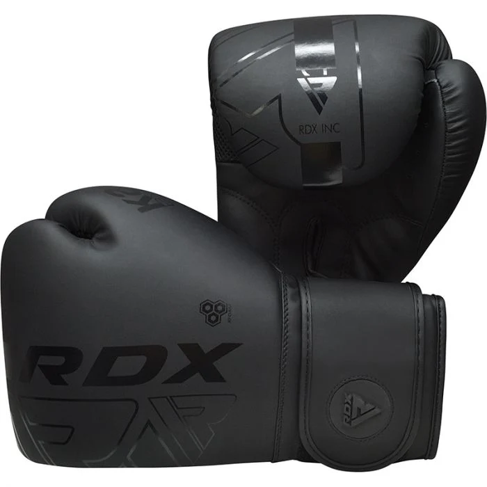 RDX Boxhandschuhe F6 Kara, Schwarz