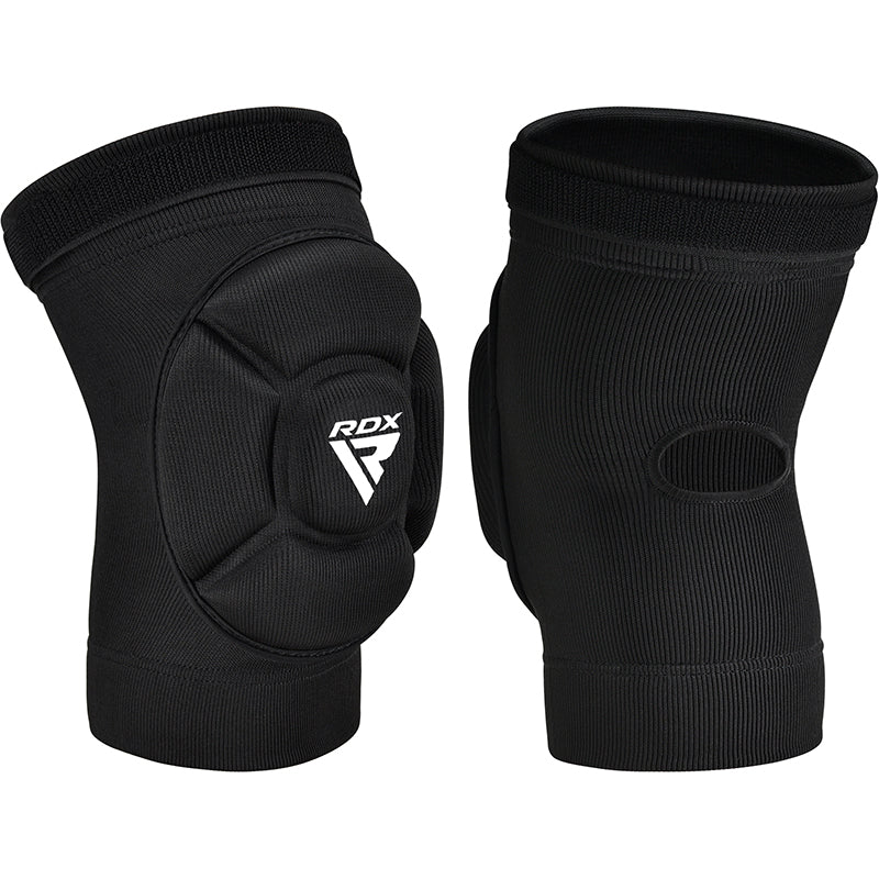 RDX Knieschützer MMA, Schwarz-Weiss 2