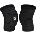 RDX Knieschützer MMA, Schwarz-Weiss 2