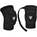 RDX Knieschützer MMA, Schwarz-Weiss 3