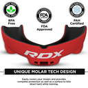 RDX Mundschutz 3w, Rot-Schwarz 2