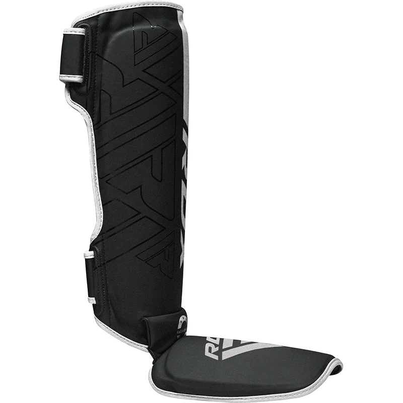 RDX Schienbeinschoner F6 Kara, Schwarz-Weiss 3