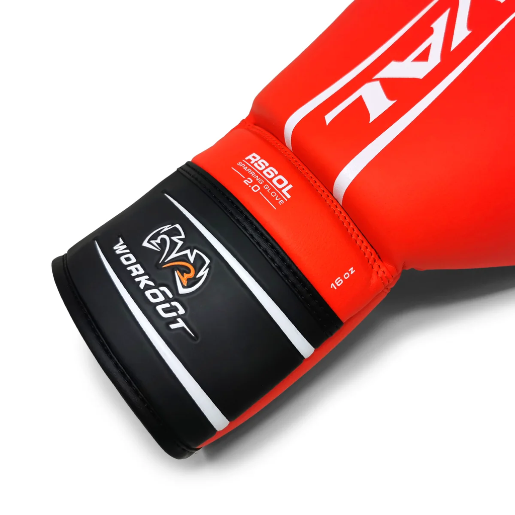 Rival Boxhandschuhe RS60 2.0 Workout mit Schnürung, Rot