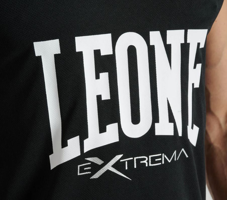 Leone Tank Top Logo, Schwarz