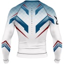 8Weapons Rash Guard Shift, Weiß 2