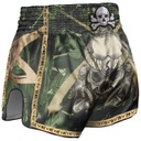 8Weapons Muay Thai Shorts Bone Island, Olivgrün 2