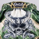 8Weapons Muay Thai Shorts Bone Island, Olivgrün 3