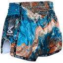 8Weapons Muay Thai Shorts Vivo Magma, Blau 2