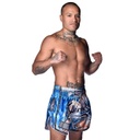 8Weapons Muay Thai Shorts Vivo Magma, Blau 4