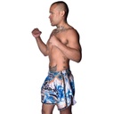 8Weapons Muay Thai Shorts Vivo Magma, Blau 5