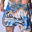 8Weapons Muay Thai Shorts Vivo Magma, Blau 7
