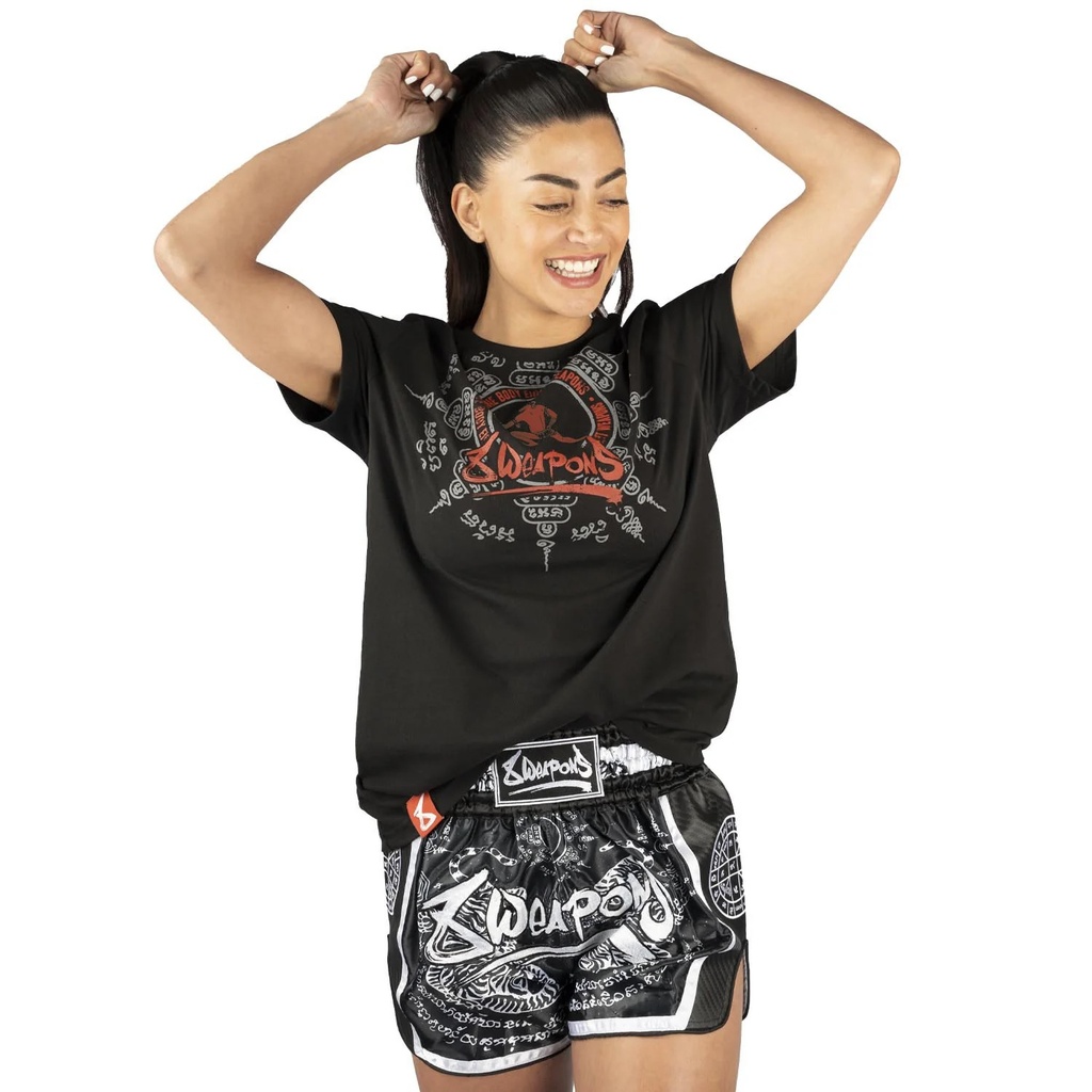 8Weapons T-Shirt 8 Ways Yant, Schwarz 5