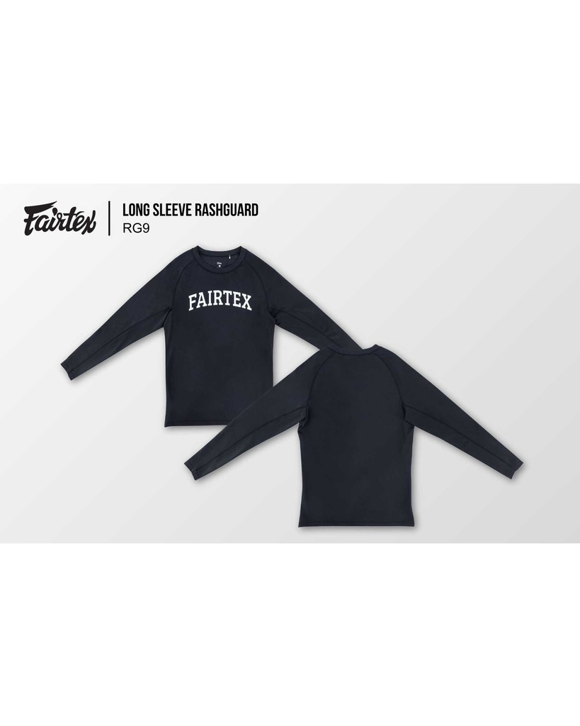 Fairtex Rash Guard RG9, Schwarz 2