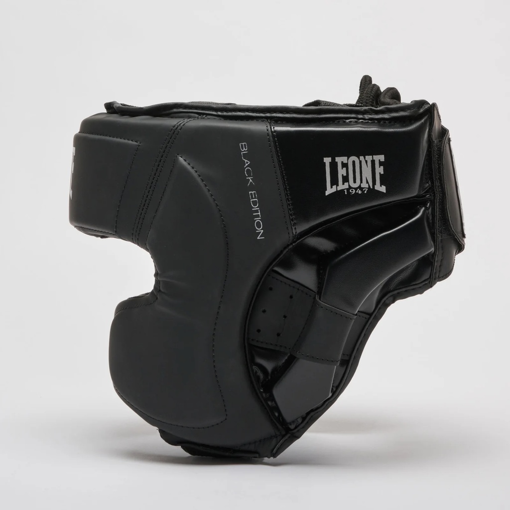 Leone Kopfschutz Sparring Black Edition, Schwarz 6