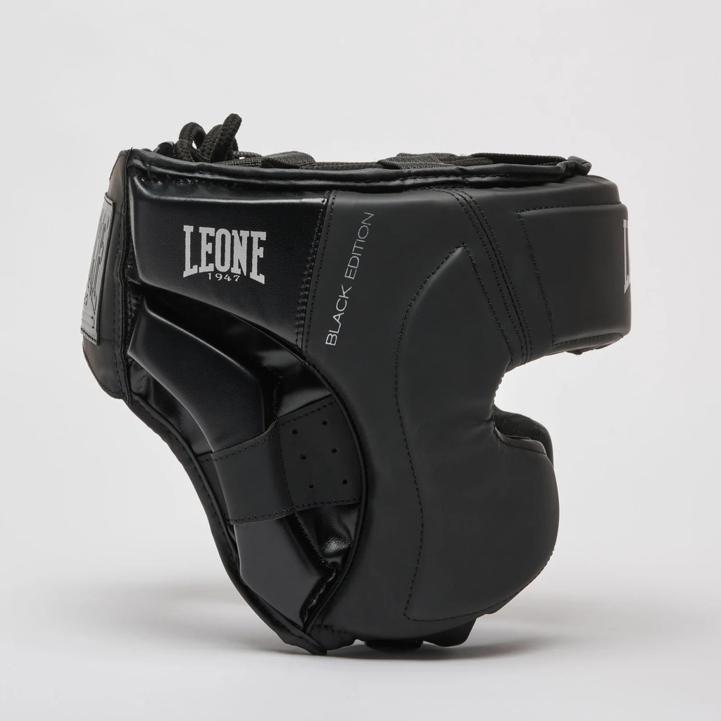 Leone Kopfschutz Sparring Black Edition, Schwarz 8