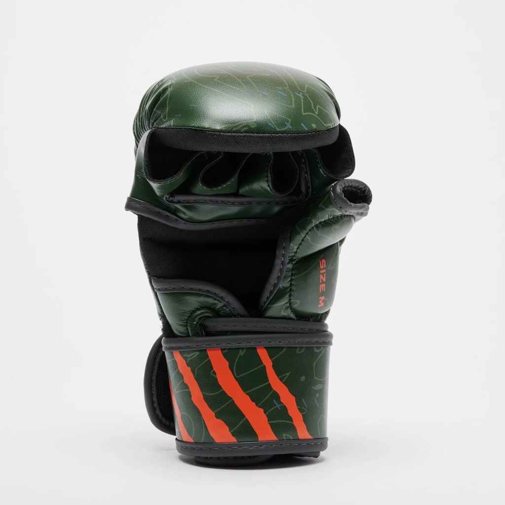 Leone MMA Handschuhe Sparring Primal Instict, Grün 3