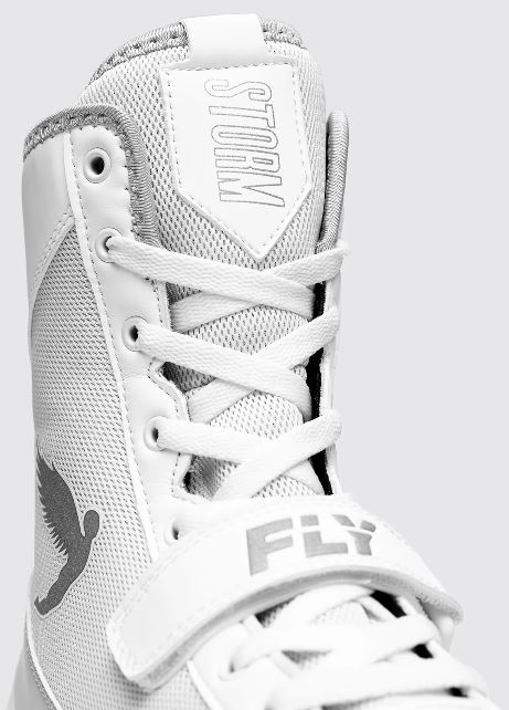 Fly Boxschuhe Storm, Weiß