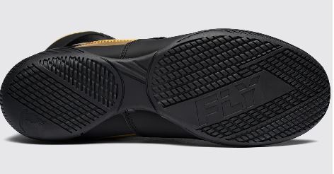 Fly Boxschuhe Storm, Schwarz-Gold