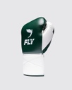 Fly Boxhandschuhe Superlace Pro X 2, Grün-Weiß 2