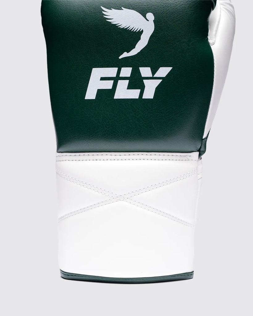 Fly Boxhandschuhe Superlace Pro X 2, Grün-Weiß 5