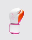Fly Boxhandschuhe Superloop Pro X 2, Weiß-Pink-Orange 2