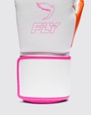 Fly Boxhandschuhe Superloop Pro X 2, Weiß-Pink-Orange 6