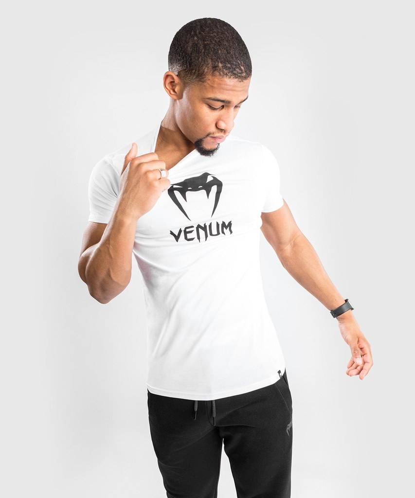 Venum T-Shirt Classic, Weiß-Schwarz 2
