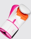 Fly Boxhandschuhe Superloop Pro X 2, Weiß-Pink-Orange 8