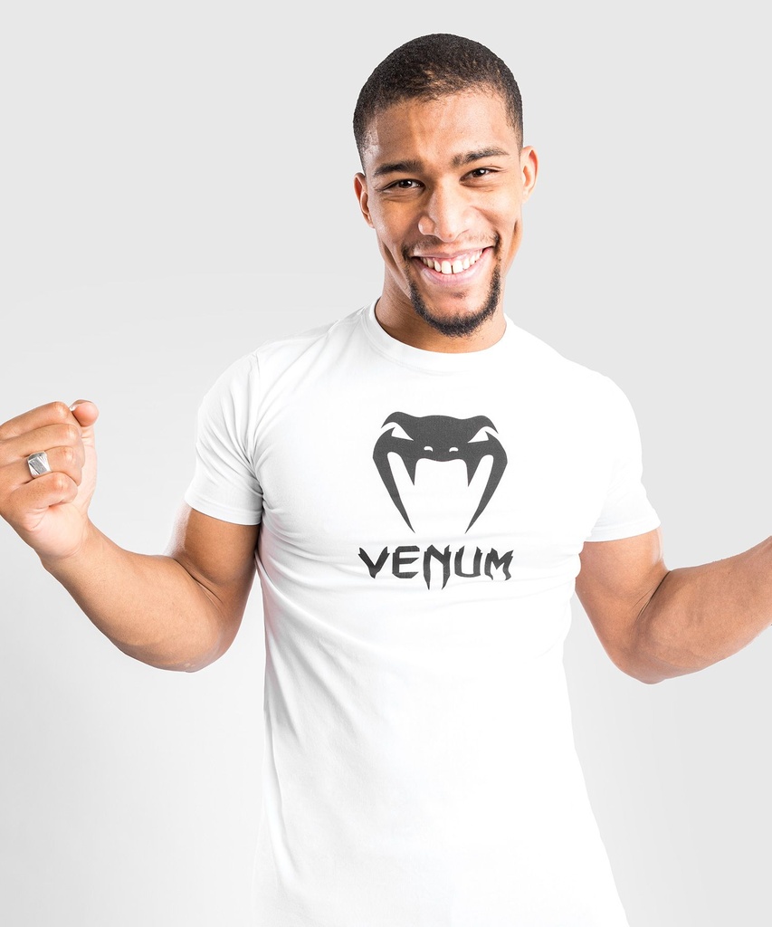 Venum T-Shirt Classic, Weiß-Schwarz 3