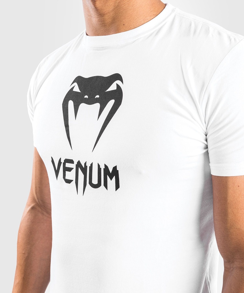 Venum T-Shirt Classic, Weiß-Schwarz 4