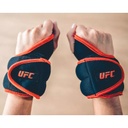 UFC Gewichtsmanschetten 2x0,5kg, Schwarz-Rot 3