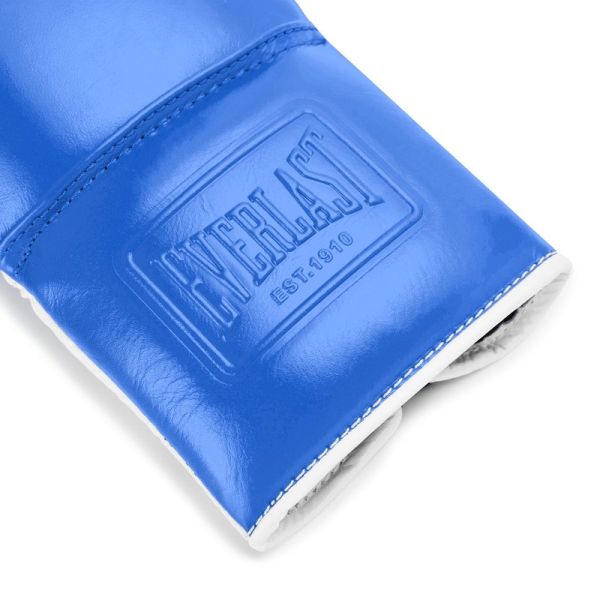 Everlast Boxhandschuhe Powerlock OG Pro-Fight mit Schnürung, Blau 5