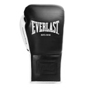 Everlast Boxhandschuhe Powerlock OG Pro-Sparring mit Schnürung, Schwarz-Weiß 2