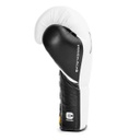 Everlast Boxhandschuhe Powerlock OG Pro-Sparring mit Schnürung, Weiß-Schwarz 3