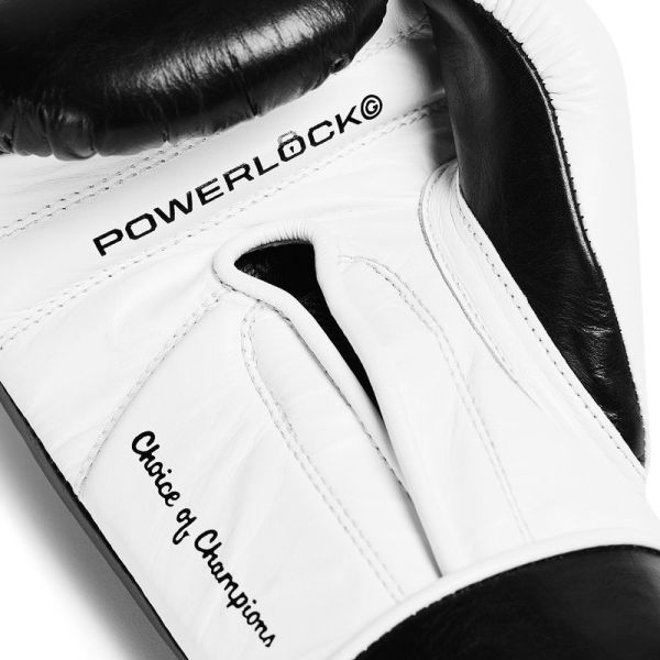 Everlast Boxhandschuhe Powerlock OG Sparring, Schwarz-Weiß 4