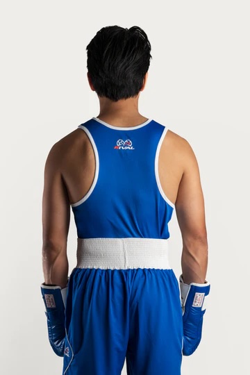 Rival Boxing Tank Top Amateur Competition, Blau 3